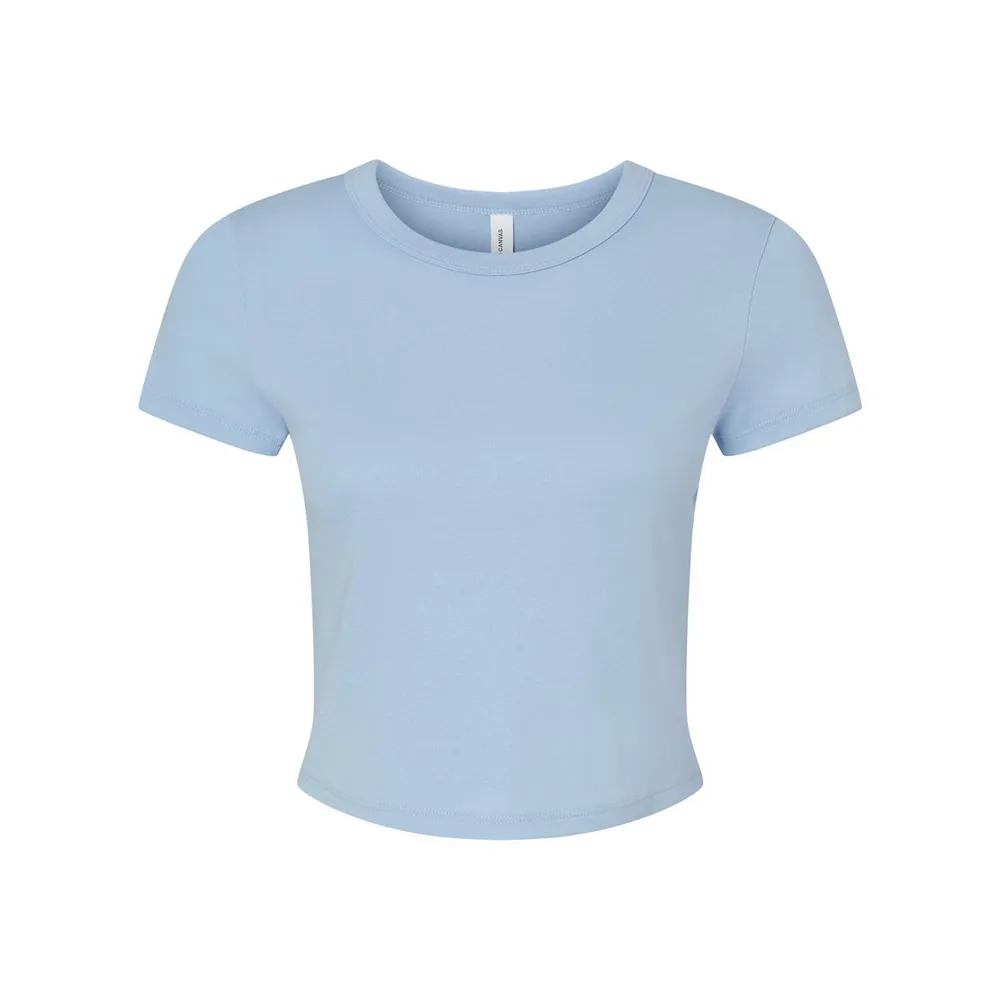 BELLA + CANVAS Women's Micro Rib Baby Tee 1010