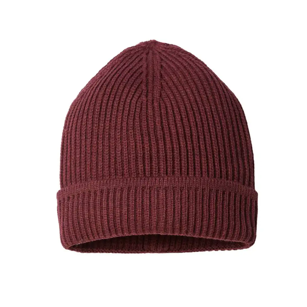 Atlantis Headwear Sustainable Finish Edge Cuffed Beanie MAPLE