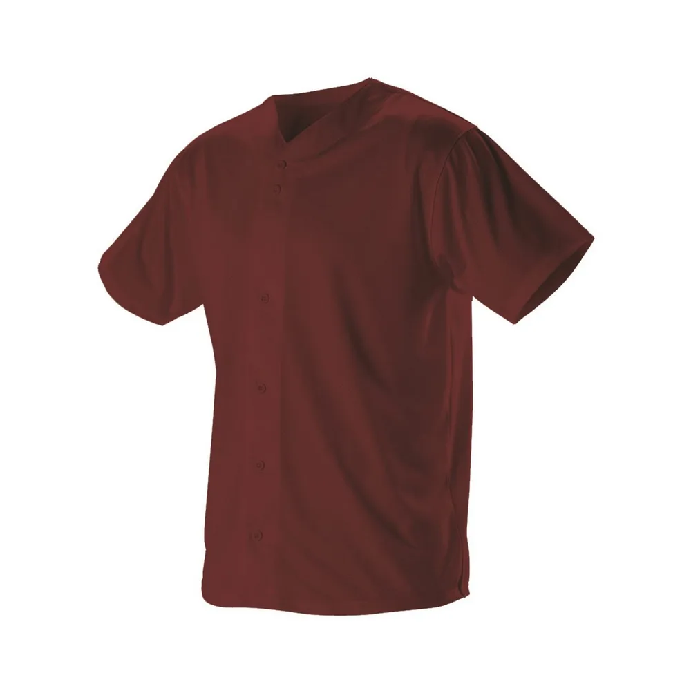 Alleson Athletic Full Button Lightweight Baseball Jersey 52MBFJ