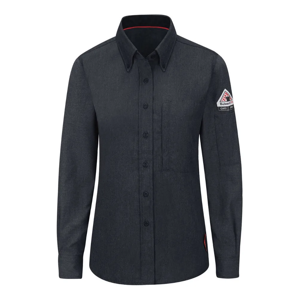 Bulwark Women's iQ Series® Comfort Woven Lightweight Shirt QS51