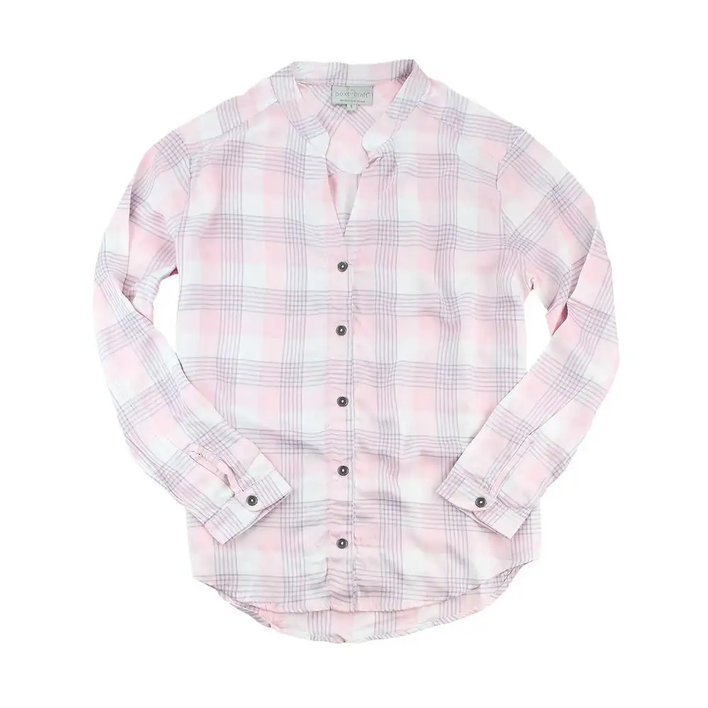 Boxercraft Women's Loungelite Button-Back Shirt FL01